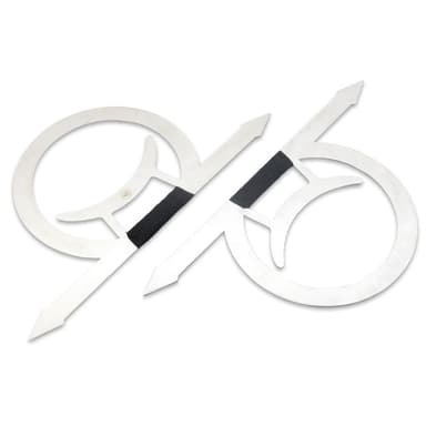 Stainless Steel Full Moon Coin Ring Blades (Manyuedao）