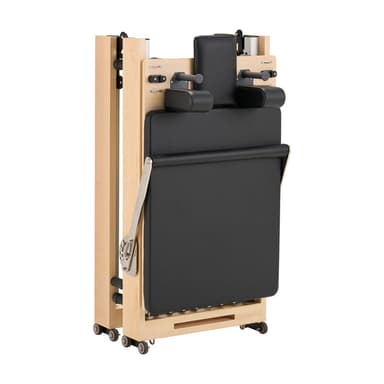SpaceSaver Foldable Pilates Reformer 60cm Maple Frame