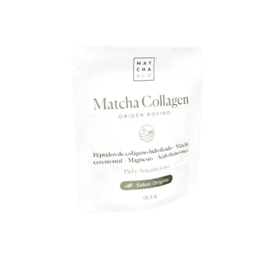 Muestra de Matcha Colágeno Vainilla 
