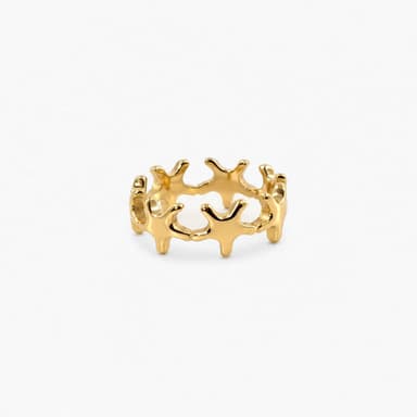 Starfish Band Ring