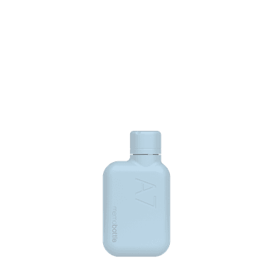 A7 memobottle (Stainless Steel) - Powder Blue