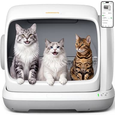 Meowant Self-Cleaning Cat Litter Box – MW-SC09 (Gray)