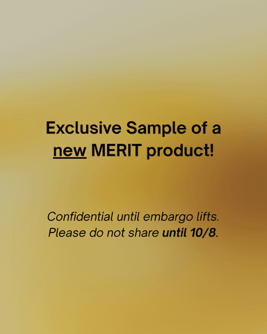 new merit product sample