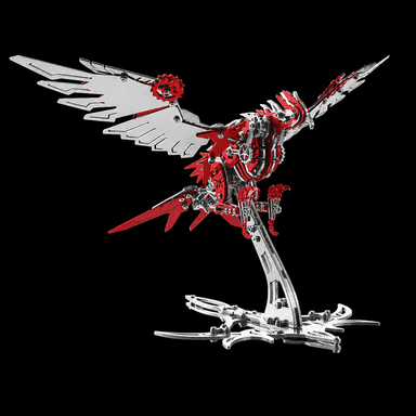 Mechanical Falcon Predator Metal Model Kit