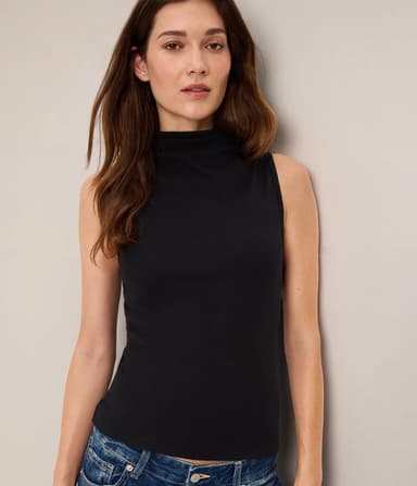 Chiara Drape Neck Tank