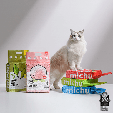 MICHU Tofu Cat Litter Gen3 6L -Rainbow Combo(Pack of Five)