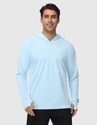 Men's TempoCool UPF 50+ Performance Long Sleeve Hoodie