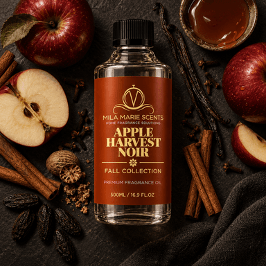 Apple Harvest Noir | Black Currant & Spiced Apple · Bourbon & Dark Plum · Aged Oak & Vanilla Rum