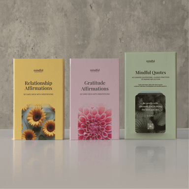 Relationship + Gratitude Affirmations + Mindful Quotes Bundle