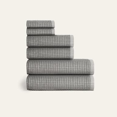 Onsen Sculpted Terry 6pc Towel Bundle