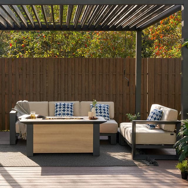 Sanibel Modular Corner Sofa - 5-piece - Mirador Outdoor Furniture