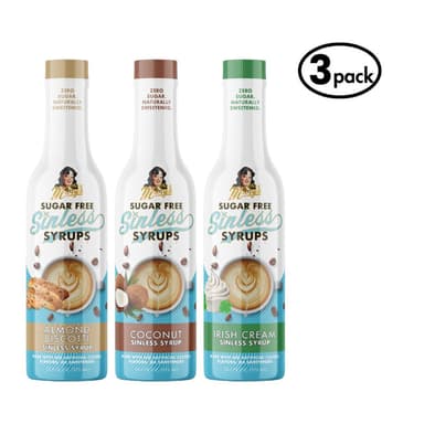 Vacay Collection 3-Pack—Sugar Free Sinless Syrup Sampler