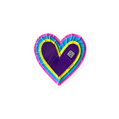 Duct Tape Heart Magnet