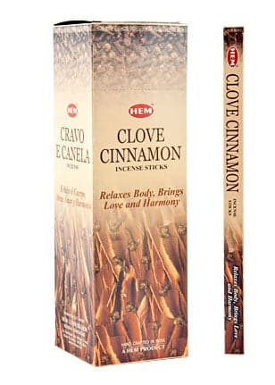 Hem Clove Cinnamon Incense Sticks