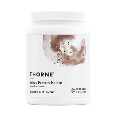 Whey Protein Isolate 1.99lb - Choice of Chocolate or Vanilla - Thorne