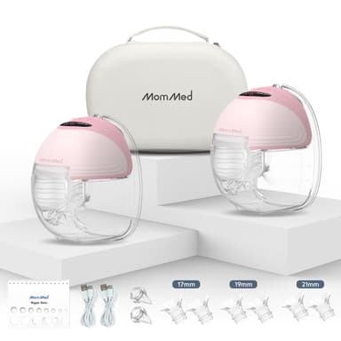 MomMed S21 Breast Pump with Carrying Case