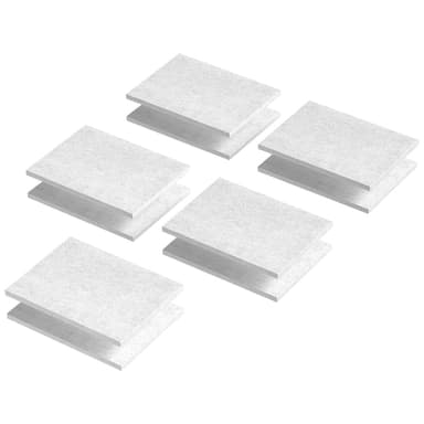 Monport Initial Effect Filter Cotton for Smoke Purifier, 10 Pcs