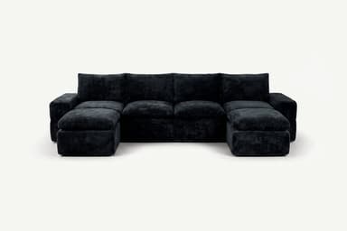 Cushioned Modular Sofa (6 Seats)