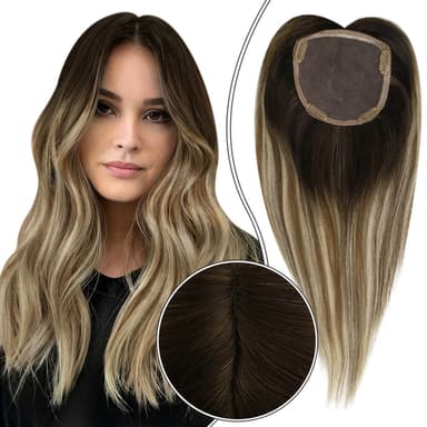 [US] 5"*5" Base Topper Human Hair Pieces (#3/8/22)