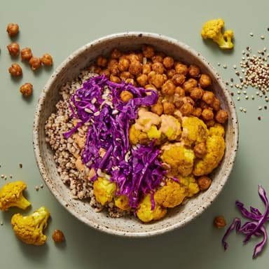 Low Sodium Purple Grain Bowl