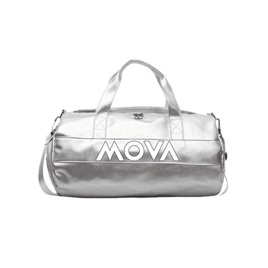 ‍MOVA Silver PU Gym Bag (Handheld) (Discount)