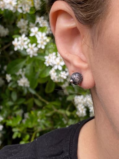 Handmade Braided Earrings - Earthy Tones - Unique and Thoughtful Jewellery Gift for Her