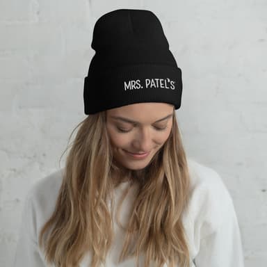 Mrs. Patel’s Cozy Beanie