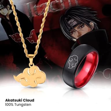 Akatsuki Cloud Pendant + Akatsuki Cloud Ring