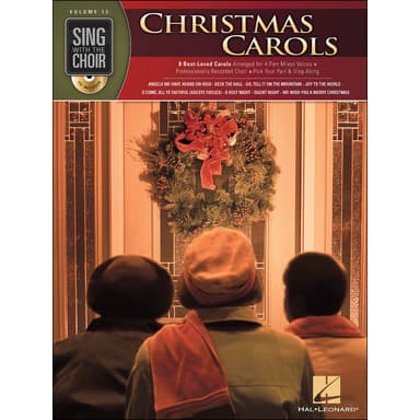 Hal Leonard Hal Leonard Christmas Carols - Sing with The Choir Series Vol. 13 Book/CD