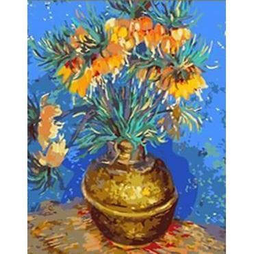 Imperial Fritillaries in a Copper Vase - Van Gogh