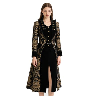 Premium Steampunk coat women