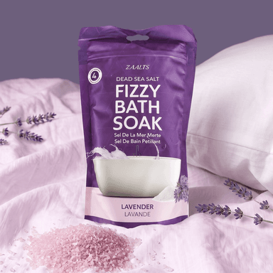 ZAALTS | Lavender Dead Sea Salt Fizzy Bath Soak