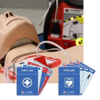 CPR + First Aid Quick Reference Kit