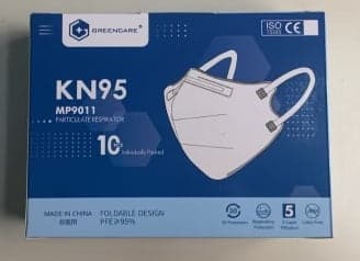 KN95 FACE MASKS - (50 PACK) GREENCARE BRAND