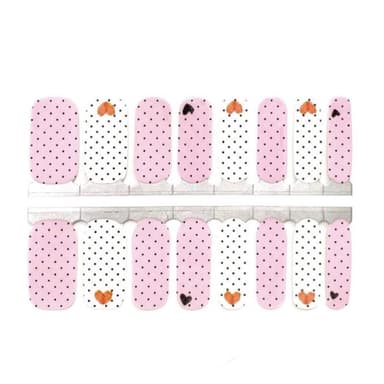 Polka Dots & Hearts | Nail Wraps