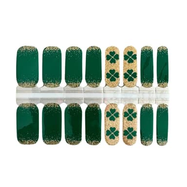 Shamrock Shimmer | St. Patrick’s Day Nail Wraps