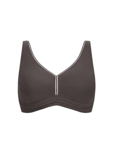 Amoena Wave® Flow Wire-Free Bra - Anthracite