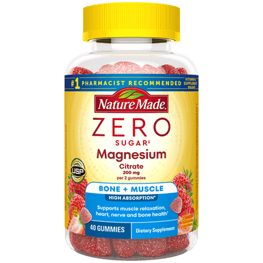 Zero Sugar‡ Magnesium Citrate Gummies 200 Mg Per Serving