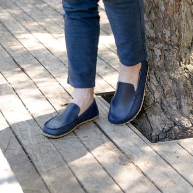 Barefoot Shoes Men's Crazy Navy Blue