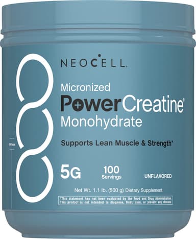 Power Creatine® Monohydrate Micronized, 1.1 lb (500 g) Bottle