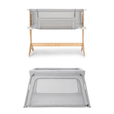 Bassinet & Bedside Sleeper + Deluxe Travel Crib