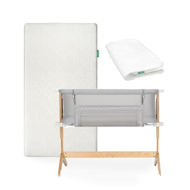 Bedside Sleeper, Original Crib Mattress + Waterproof Pad