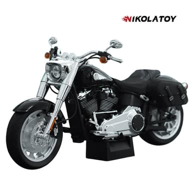 1/6 Harley Fat Boy Alloy Dynamic Motorcycle Model
