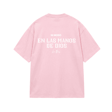 En Las Manos De Dios T-Shirt - Bubblegum Pink