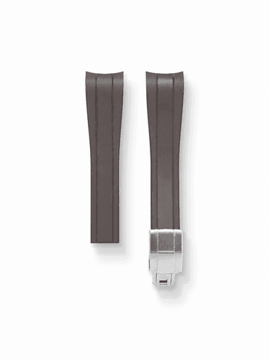 TrimFIT Sports FKM Rubber Strap in Brown for Rolex Submariner