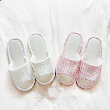 Zoey Linen Slippers