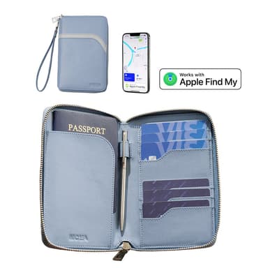 Passport Holder （ Works With Apple Find my）