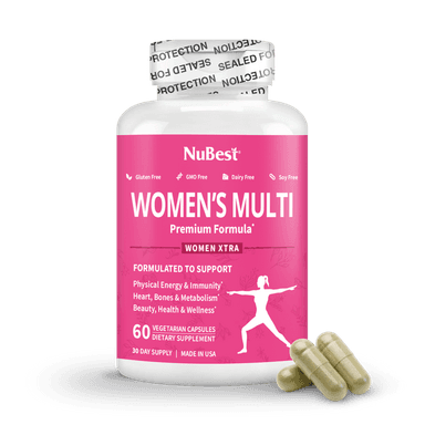 NuBest Women’s Multi - Women’s Vitality & Well-Being, 60 Vegan Capsules