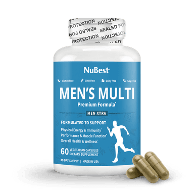 Men's Multi, Men Xtra, Energy, Immunity & Health Boost, 60 Vegan Capsules