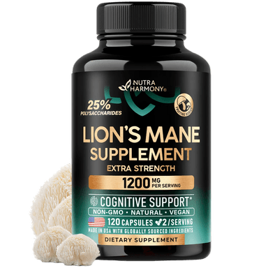 Lion's Mane Supplement Capsules